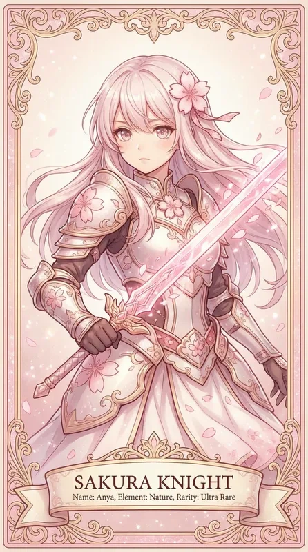 樱花骑士角色卡片——里番 - 里番动漫精选动漫角色